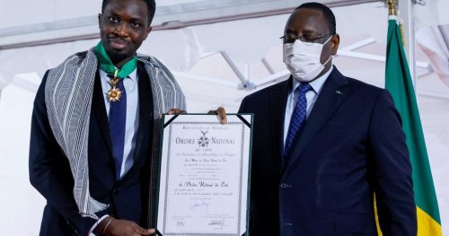 Décoré par le président Macky Sall : Mohamed Mbougar Sarr exprime son émotion