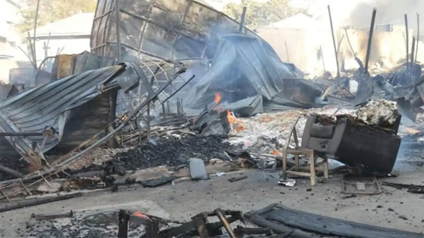 Incendie de la Salle des ventes : Le maire de Dakar, Barthelemy Dias déplore le manque de bouche d’incendie