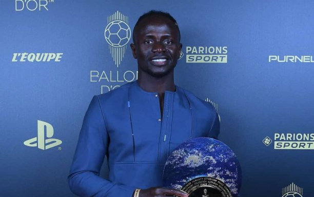 Ballon d’or 2022  : Sadio Mané, classé deuxième et premier vainqueur du « Prix Socrates »