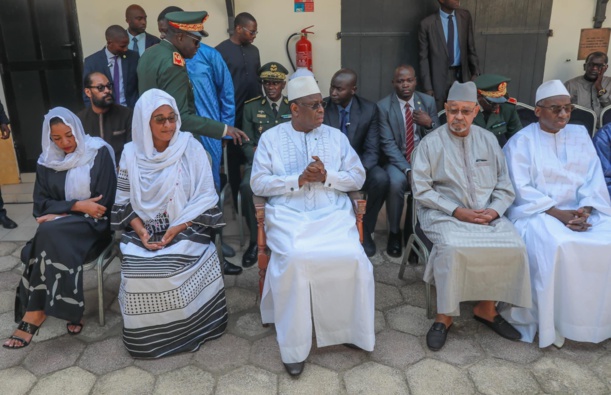 Macky Sall à la levée du corps de Ibrahima Sène  : «Il était également très engagé sur les responsabilités qui lui étaient confiées »