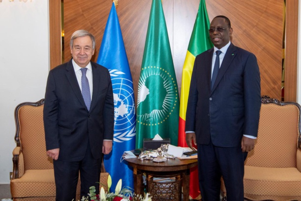 Décision de ne pas participer à la présidentielle de 2024  : Le secrétaire général de l’Onu exprime sa profonde estime à Macky Sall