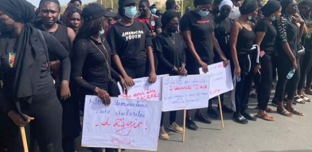 Université Gaston Berger de Saint-Louis : Les étudiants marchent pour exiger la lumière sur la mort de Seynabou Ka Diallo