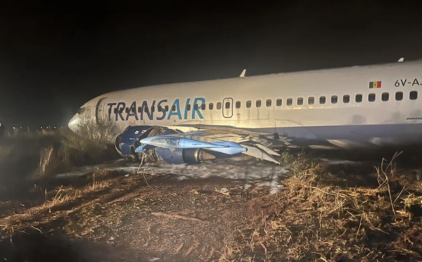 Aéroport international Blaise Diagne: Sortie de piste d’un avion d’Air Sénégal