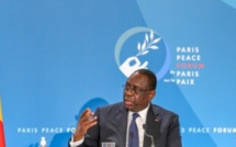 Le président Macky Sall à Paris au forum sur la paix