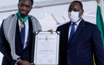 Décoré par le président Macky Sall : Mohamed Mbougar Sarr exprime son émotion