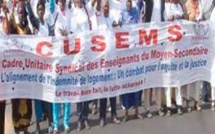 Education : Le Saemes et le Cusems observent un débrayage jeudi et grève totale vendredi prochain